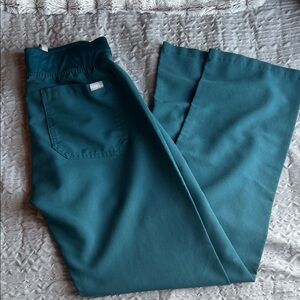 Figs Livingston Caribbean blue pants size xs regular